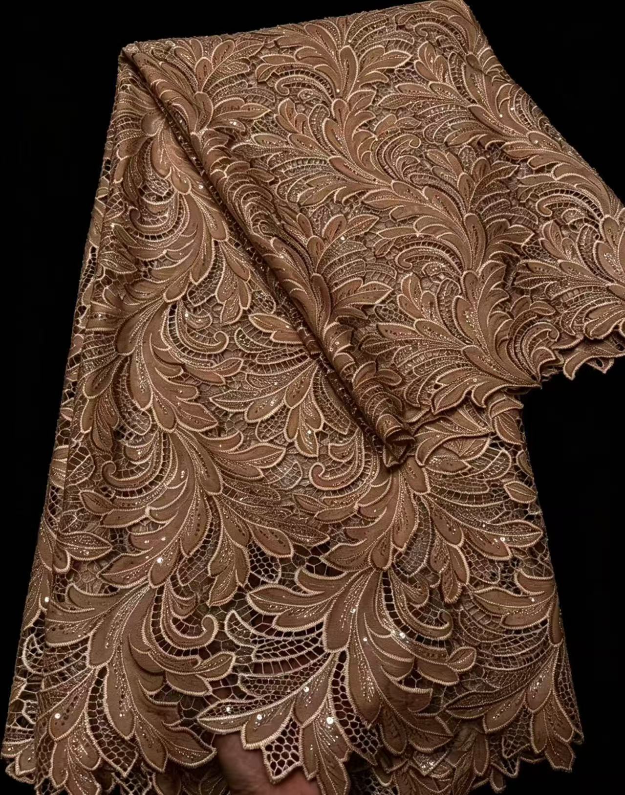 Wedding Dress Supply - Tecido de Renda Guipure Nigeriana 2026