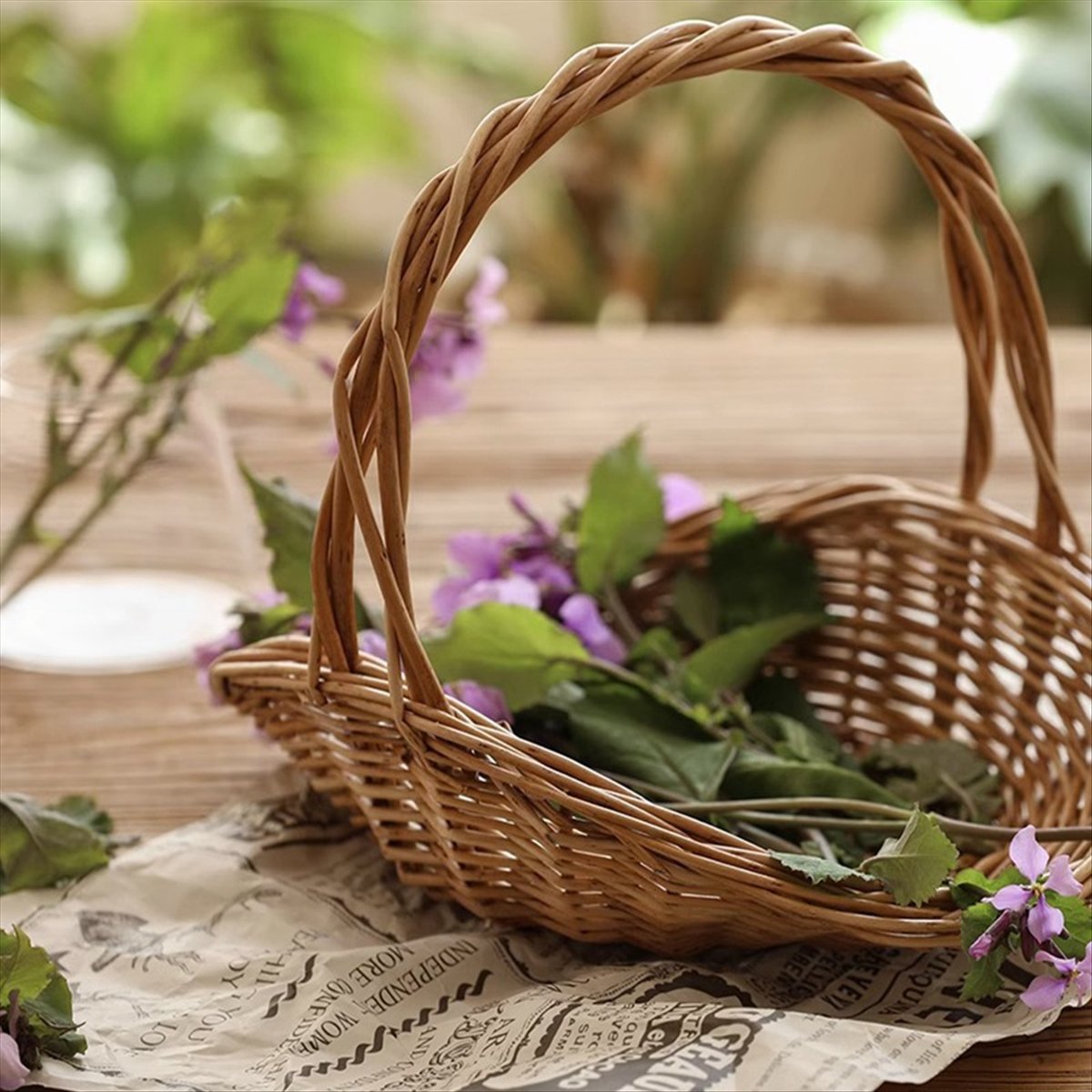 Flower Girl Basket - Cesta de Piquenique ABST, Cesta de