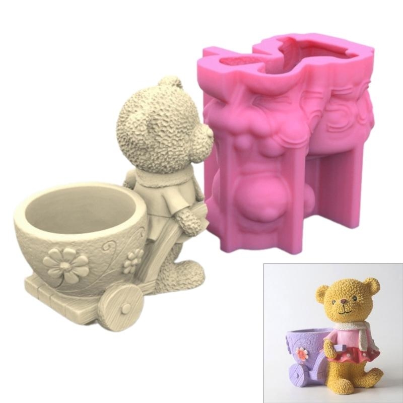 Flower Girl Basket - Molde para vasos flores 3D DIY