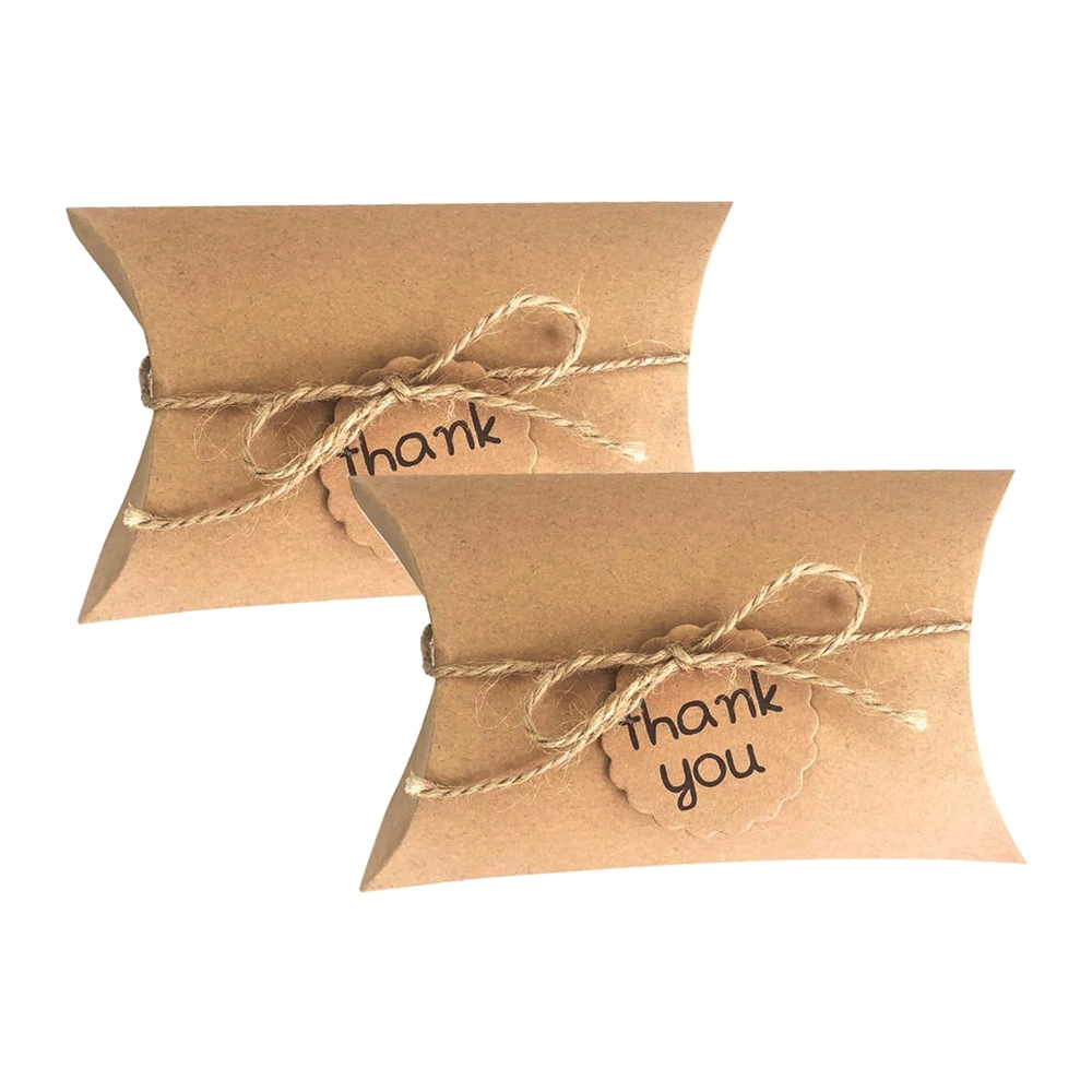 Caixa de travesseiro de papel  - Wedding Supply Business avaliação e preço