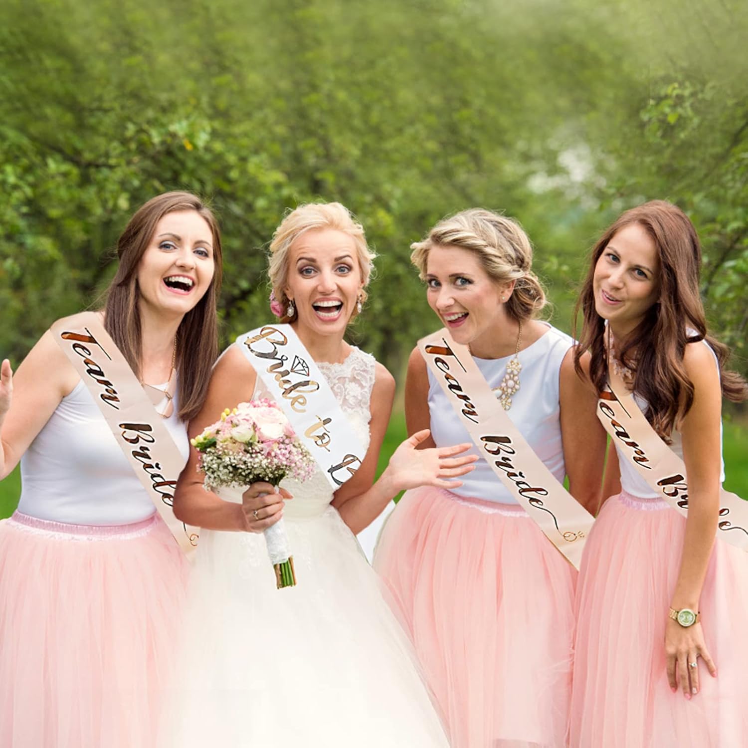 Conjunto de 25 peças de faixas - Bride Tribe Sash avaliação e preço