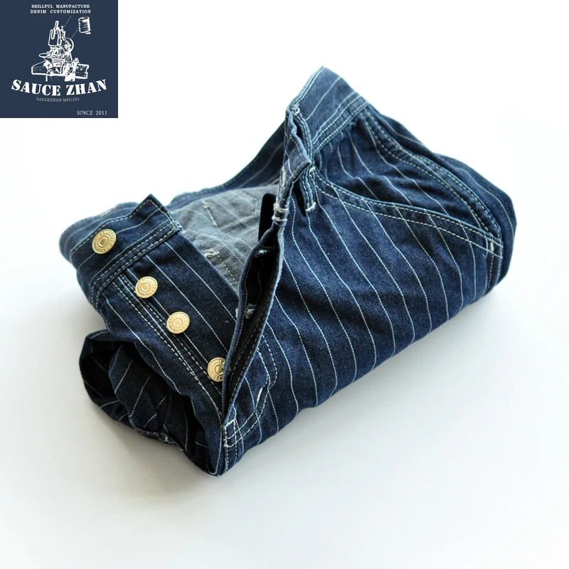 Saucezhan Jeans Listrados Masc - Wedding Job avaliação e preço