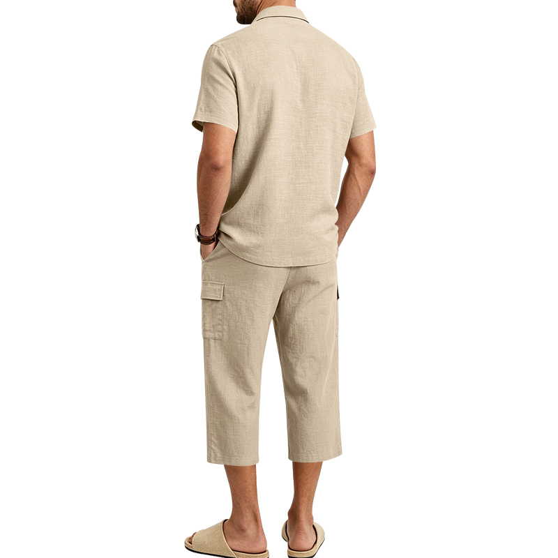 Conjunto Masculino de Linho Re - Wedding Job avaliação e preço