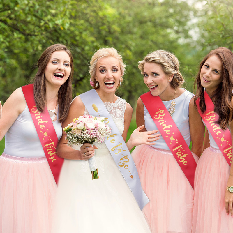 Conjunto de faixas para damas  - Bride Tribe Sash avaliação e preço
