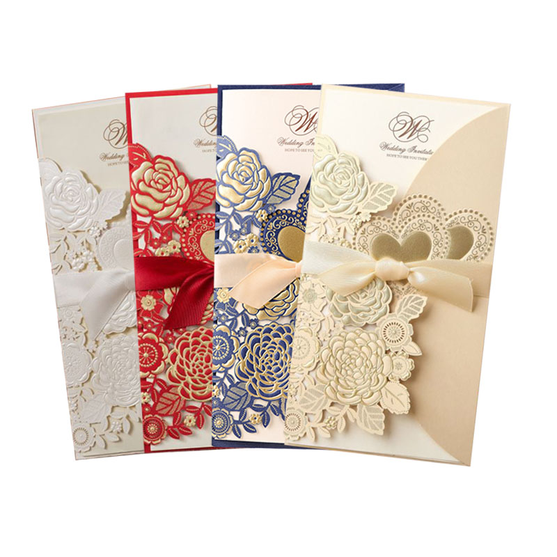 5/10 pçs cartão de convites de - Wedding Supply Business avaliação e preço