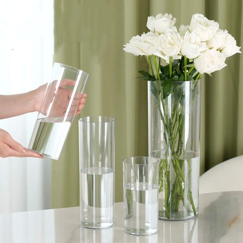 Novo Vaso de Flores Cilíndrico - Centerpiece Vase Tall avaliação e preço