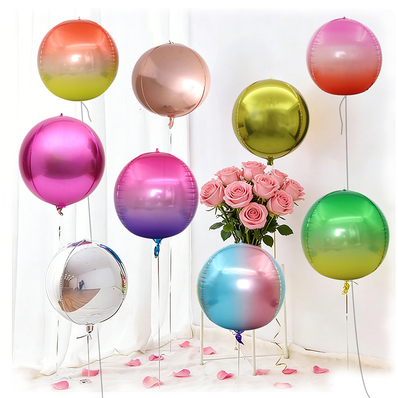 5pcs Balões Redondos de Metal  - Wedding Decor Supply Store avaliação e preço