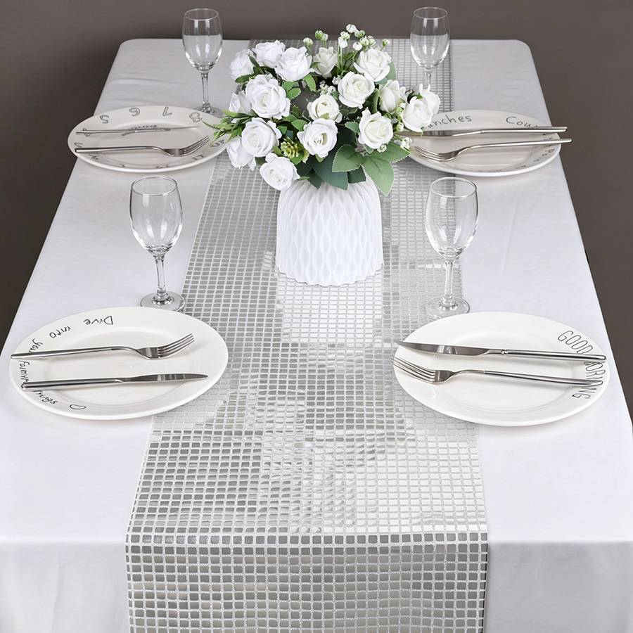 Caminho de Mesa com Lantejoula - Table Runner Sequin avaliação e preço