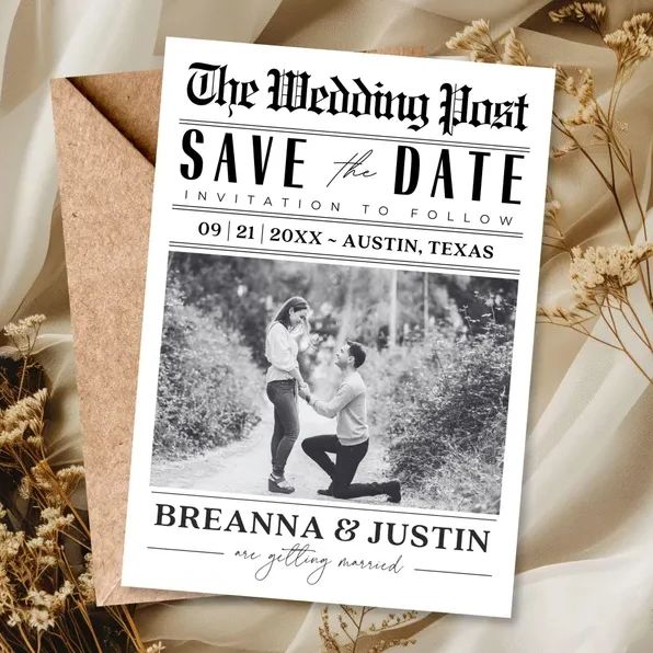 Foto personalizada cartão de j - Wedding Supply Business avaliação e preço