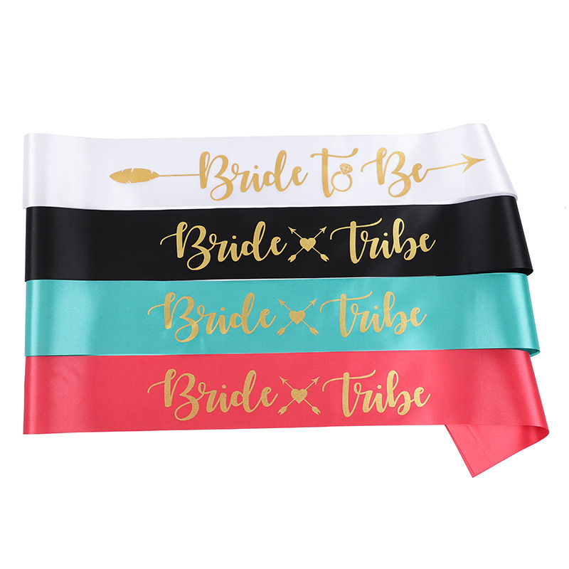 1 conjunto de faixa de tribu d - Bride Tribe Sash avaliação e preço