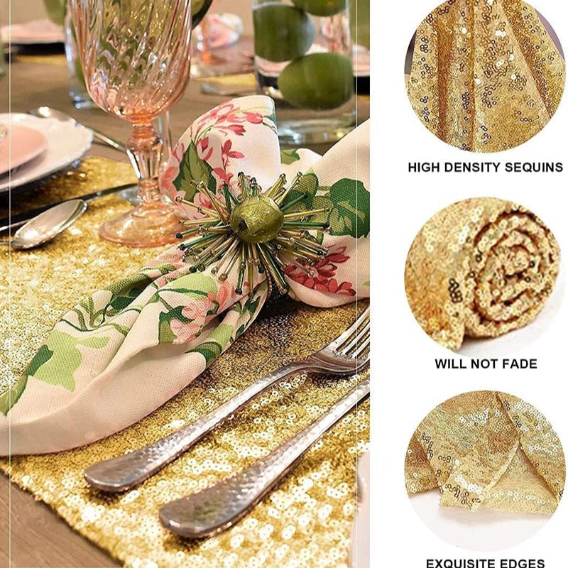 Corredor de mesa de lantejoula - Table Runner Sequin avaliação e preço