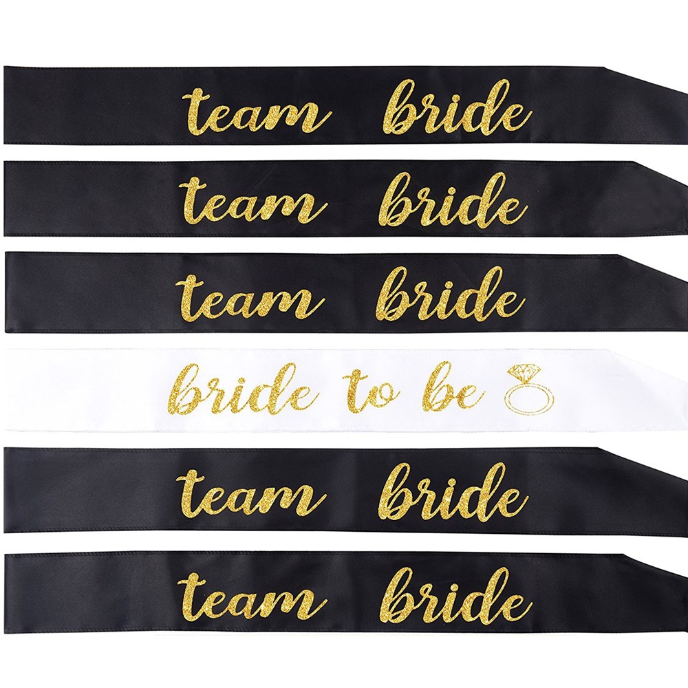 Satin Sash para a noiva To Be  - Bride Tribe Sash avaliação e preço