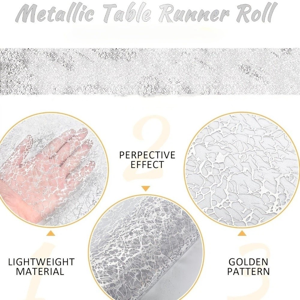 Caminho de Mesa Retangular com - Table Runner Sequin avaliação e preço