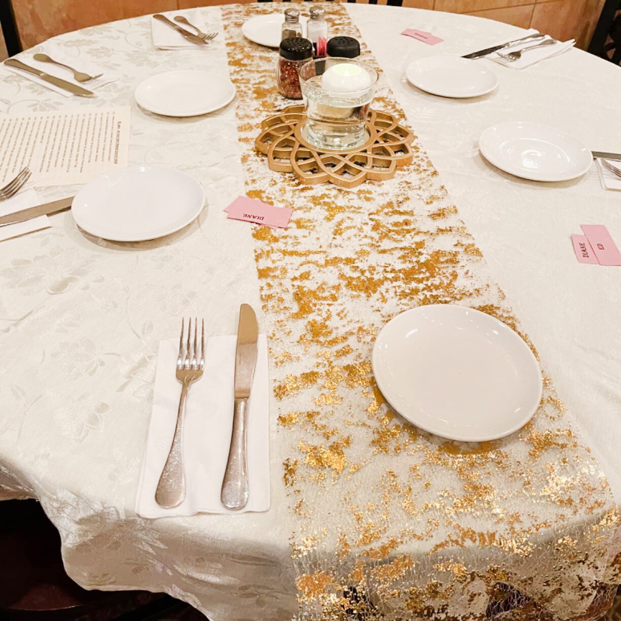 Corredores De Mesa Fina Metáli - Table Runner Sequin avaliação e preço