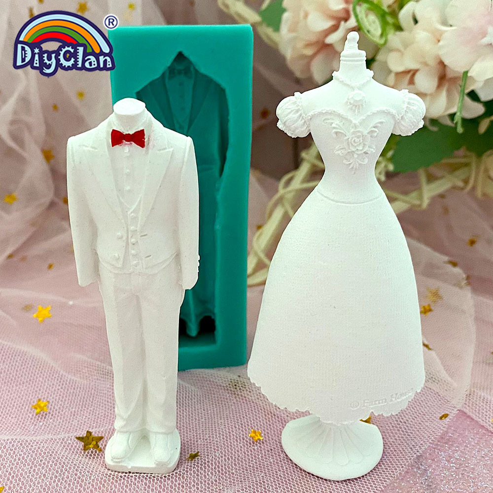 Molde de Silicone para Decoraç - Wedding Dress Supply avaliação e preço