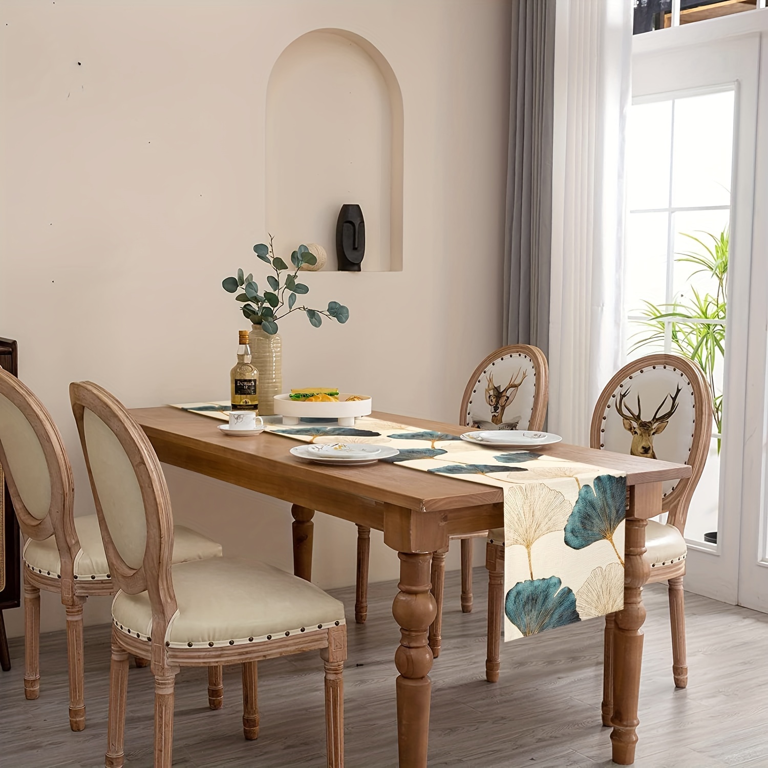 Capa de mesa retangular, duráv - Table Runner Sequin avaliação e preço