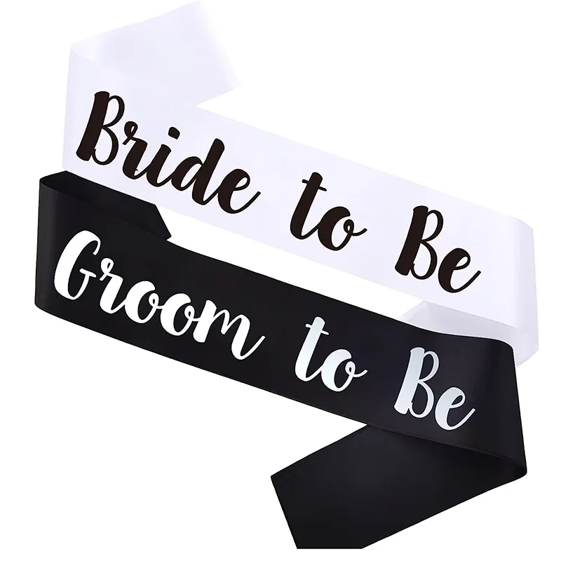 Noivo noiva para ser faixa chá - Bride Tribe Sash avaliação e preço