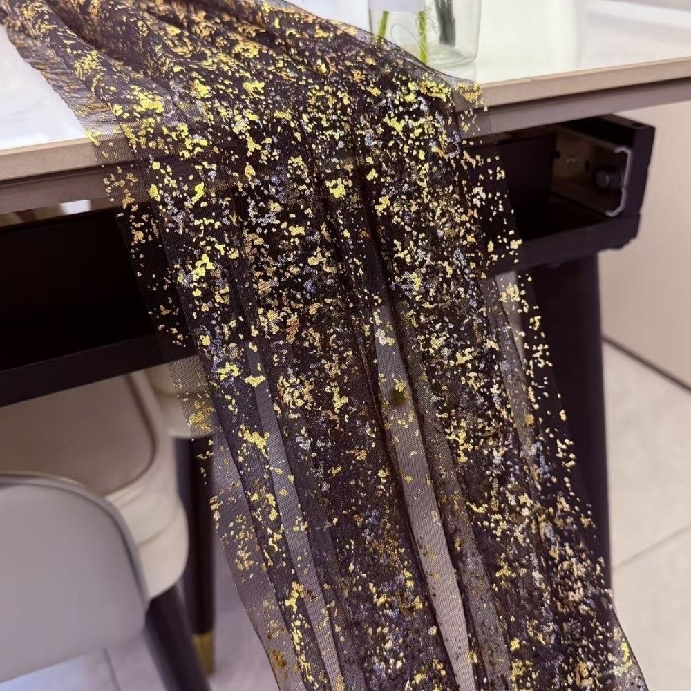 Caminho de Mesa Luxuoso em Mal - Table Runner Sequin avaliação e preço
