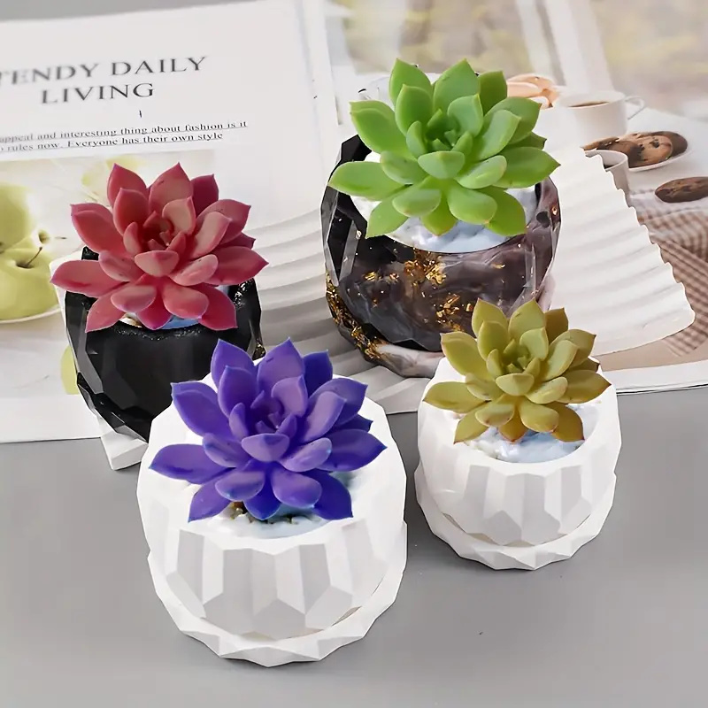 1 conjunto de moldes de planta - Flower Girl Basket avaliação e preço