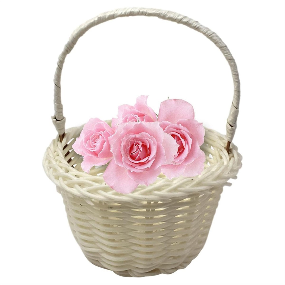 Pacote com 4 Mini Cestas Tranç - Flower Girl Basket avaliação e preço