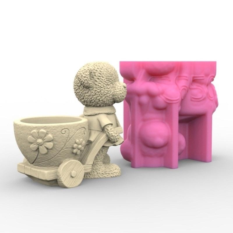 Molde para vasos flores 3D DIY - Flower Girl Basket avaliação e preço