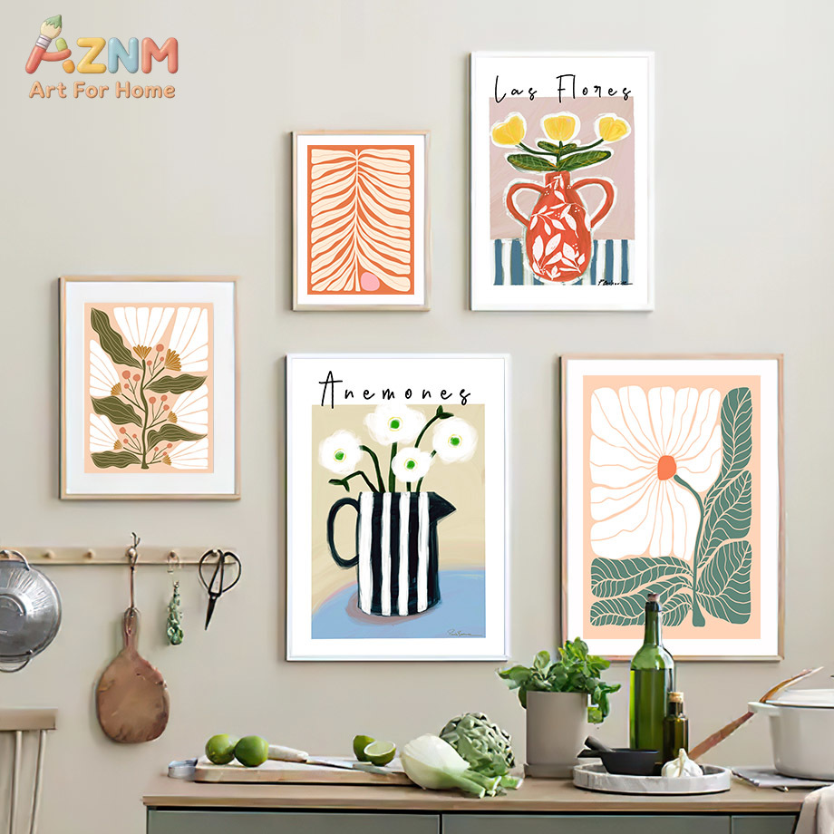 AZNM Arte de Parede em Tela Fl - Flower Girl Basket avaliação e preço