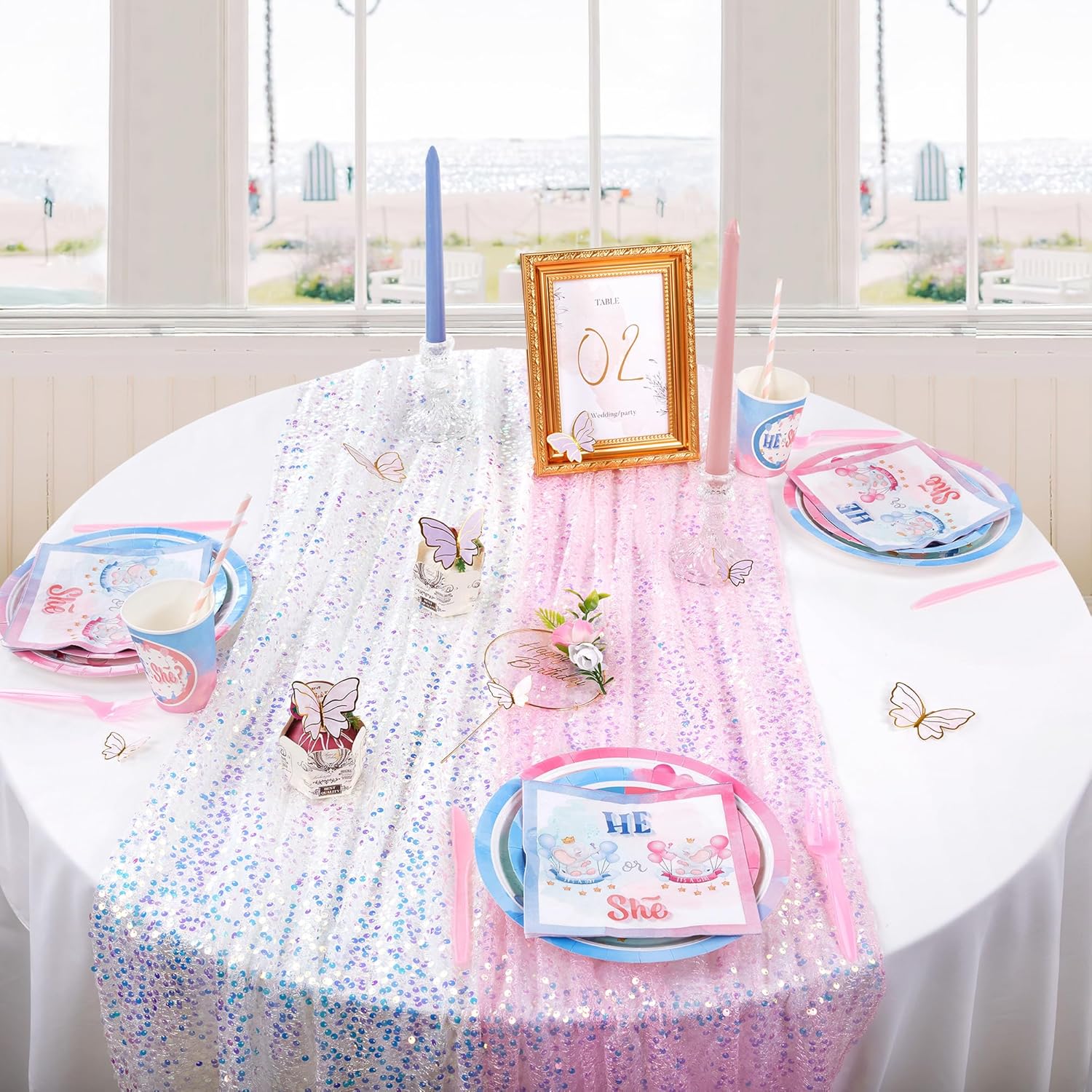 Corredor de mesa de lantejoula - Table Runner Sequin avaliação e preço