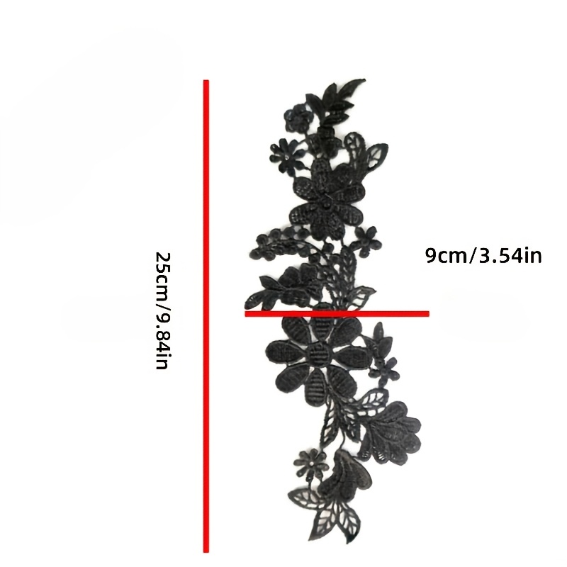 2 Pares de Decorações Florais  - Wedding Dress Supply avaliação e preço