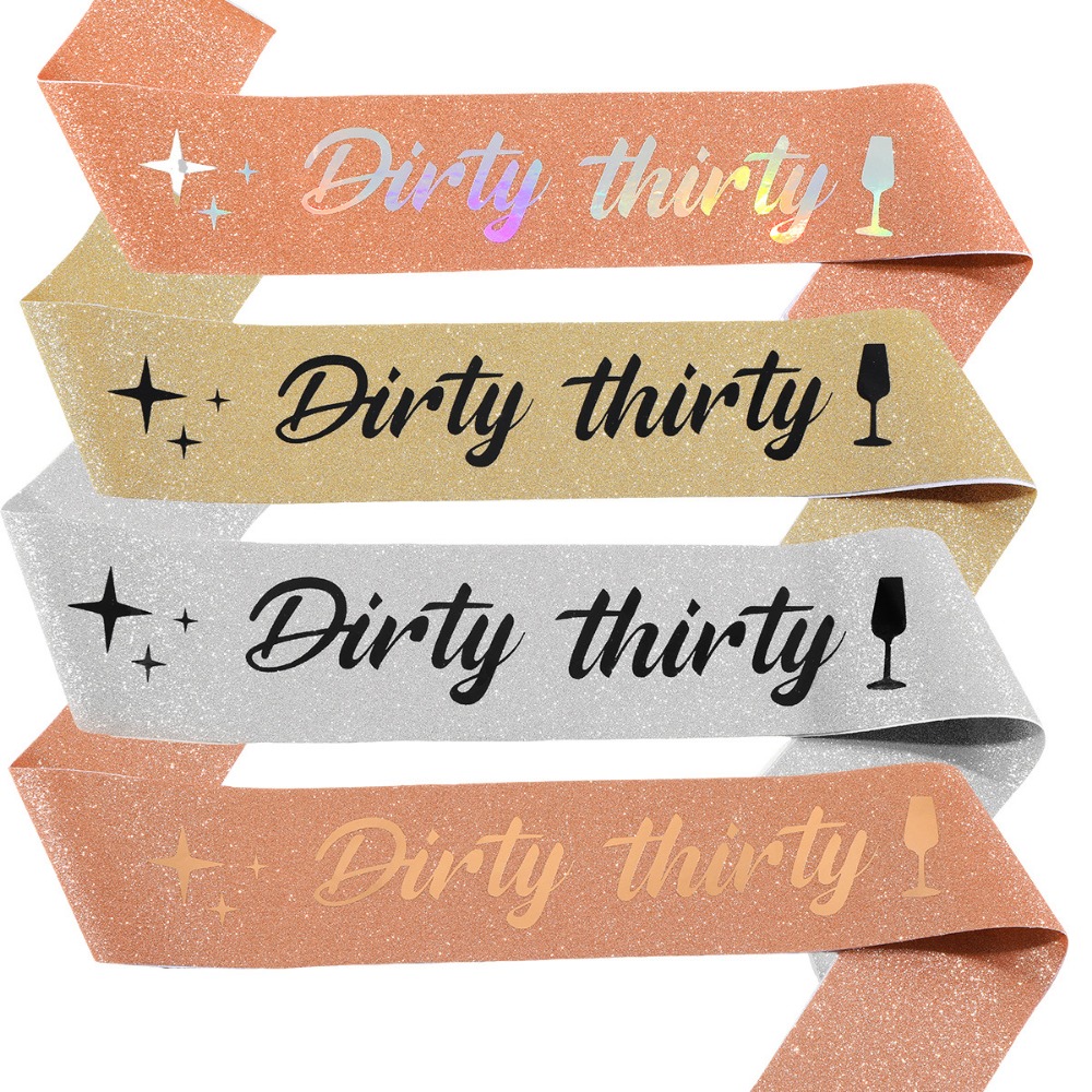 Glitter Satin Dirty Sash para  - Bride Tribe Sash avaliação e preço